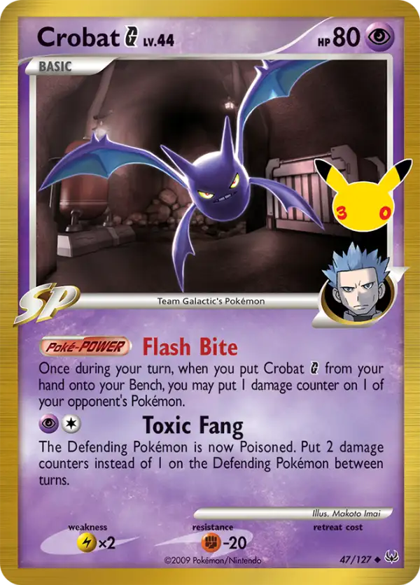 Crobat [G] Lv.44 (30C PL 47)