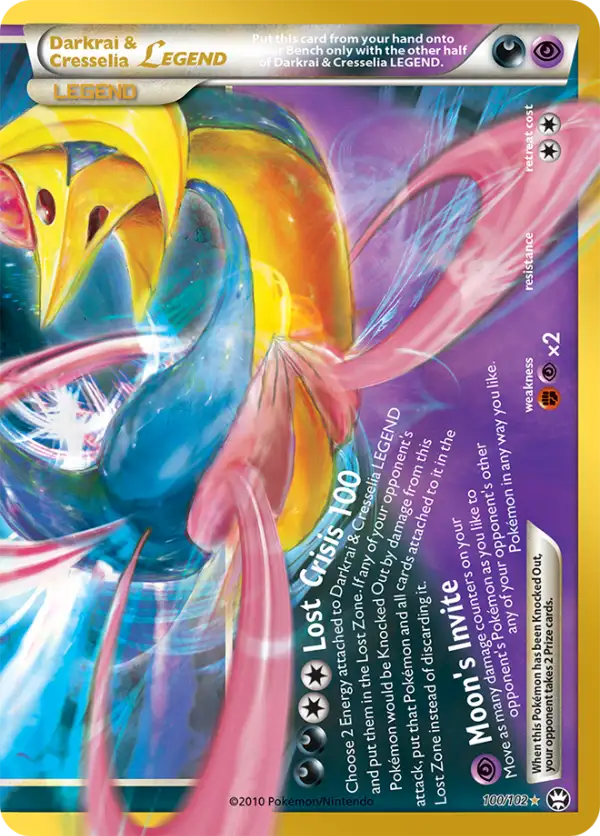 Darkrai & Cresselia LEGEND (30C TM 100)