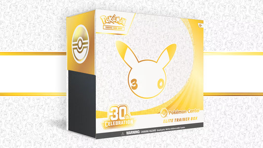 30th Celebration Pokémon Center Elite Trainer Box