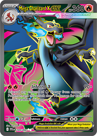 Mega Charizard X ex (PFL 109)
