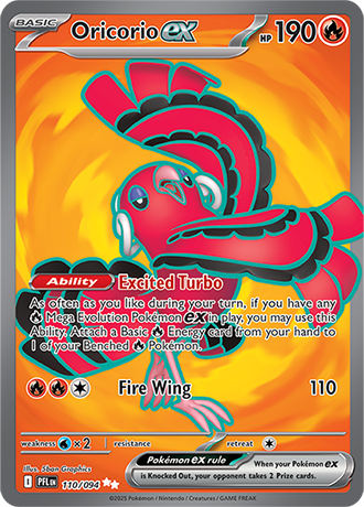 Oricorio ex (PFL 110)