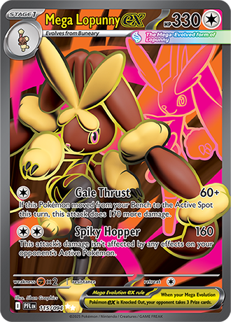 Mega Lopunny ex (PFL 115)