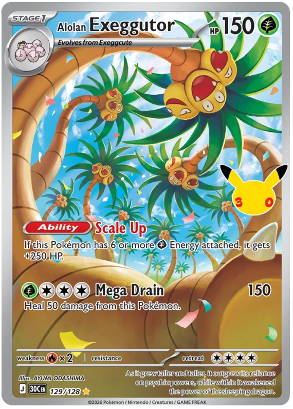 Alolan Exeggutor (30C 129)