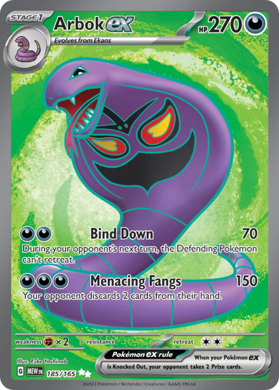 Arbok ex (MEW 185)
