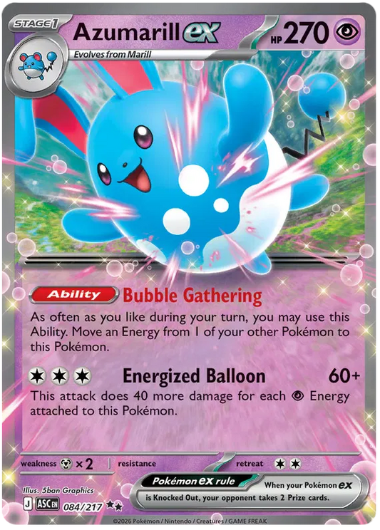Azumarill ex (ASC 084)