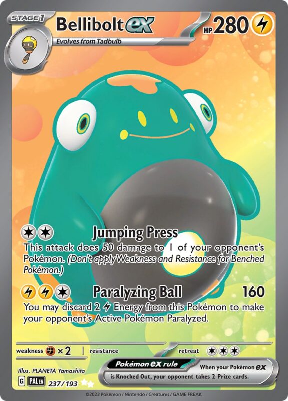 Bellibolt ex (PAL 237)