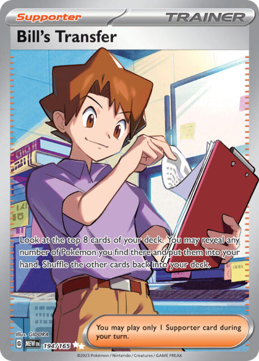 Bill's Transfer (MEW 194)