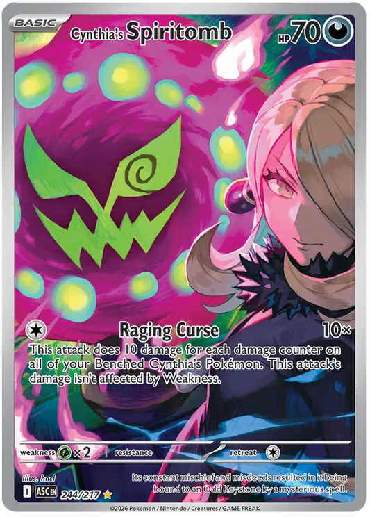 Cynthia's Spiritomb (ASC 244)
