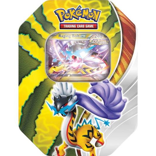 Paradox Destinies Tin Raging Bolt EX