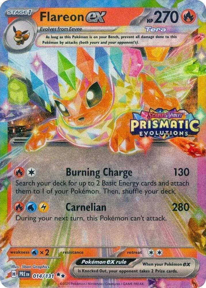 Flareon ex (xPRE 014)