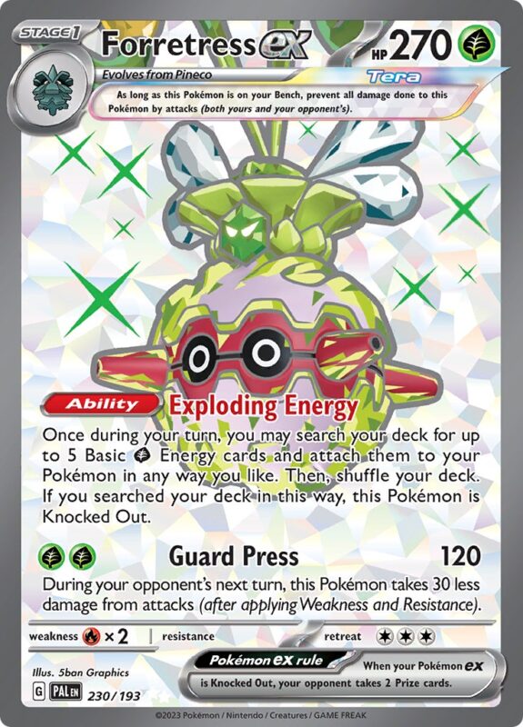 Forretress ex (PAL 230)