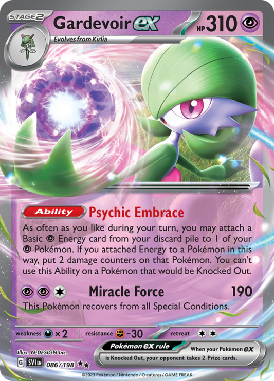 Gardevoir ex (SVI 086)