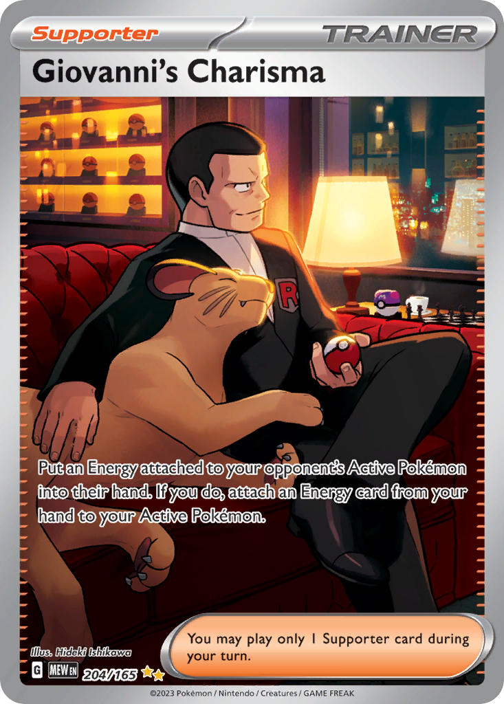 Giovanni's Charisma (MEW 204)