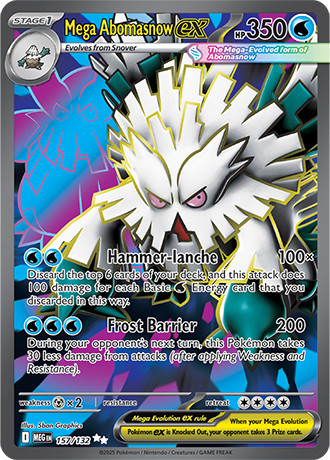 Mega Abomasnow ex (MEG 157)