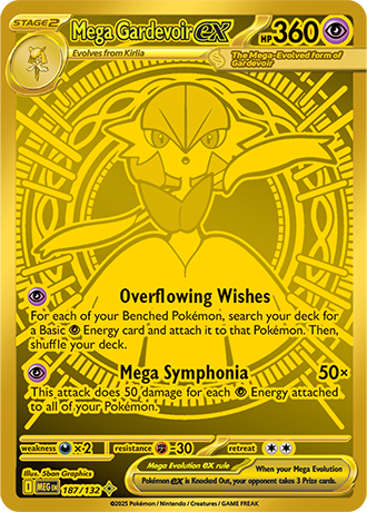 Mega Gardevoir Ex (MEG 187)