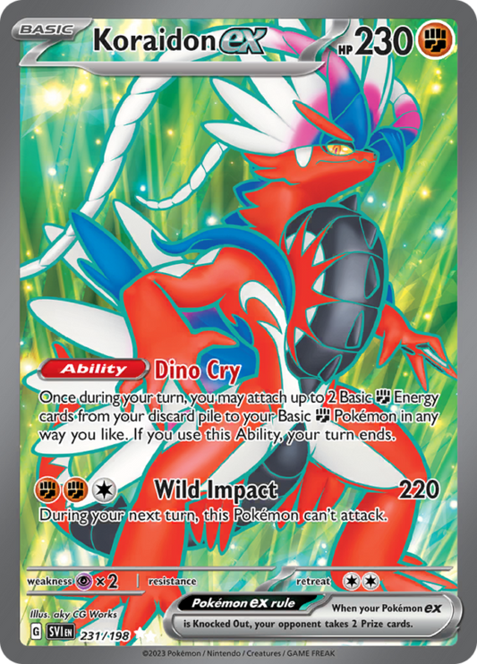 Koraidon ex (SVI 231)