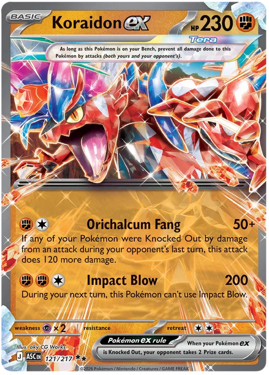 Koraidon ex (ASC 121)