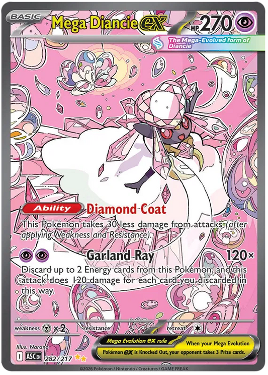 Mega Diancie ex (ASC 282)