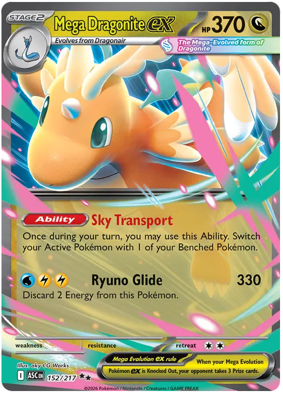 Mega Dragonite ex (ASC 152)