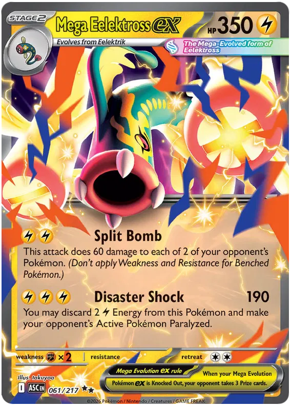 Mega Eelektross ex (ASC 061)