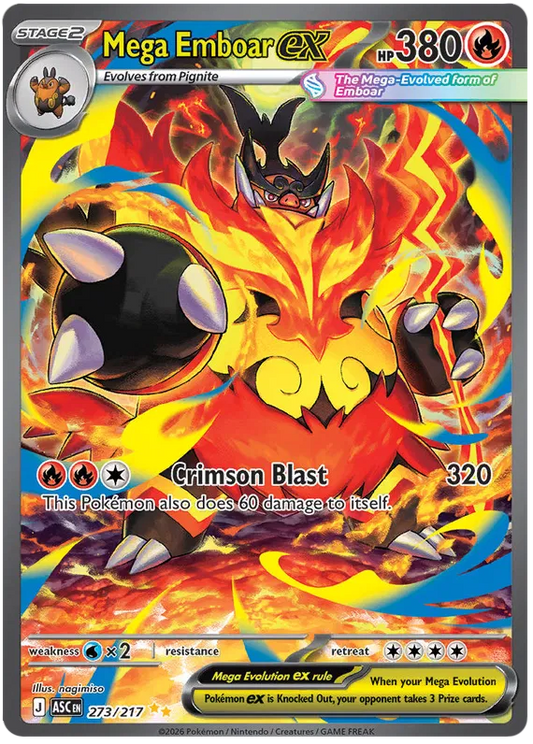 Mega Emboar ex (ASC 273)