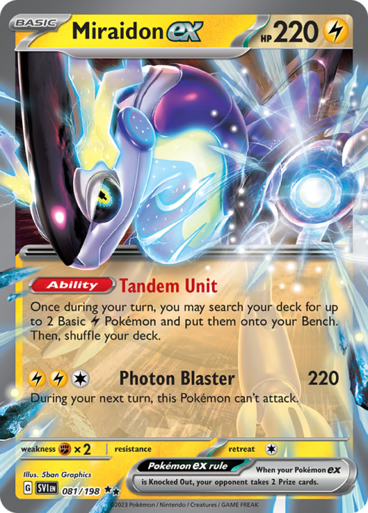 Miraidon ex (SVI 081)