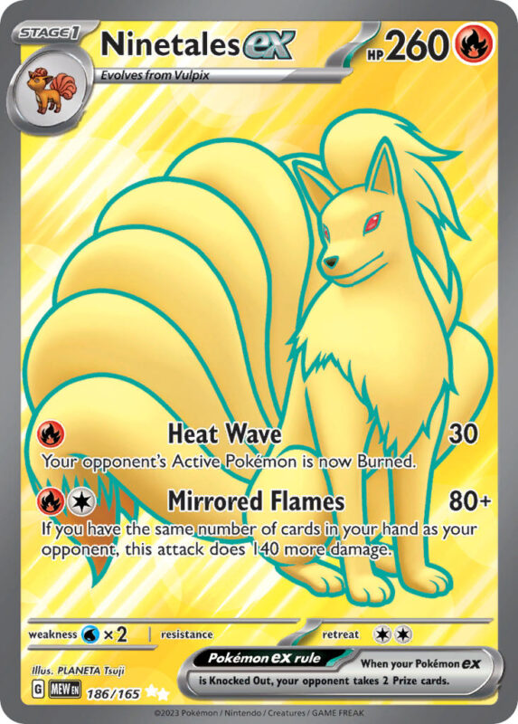 Ninetales ex (MEW 186)