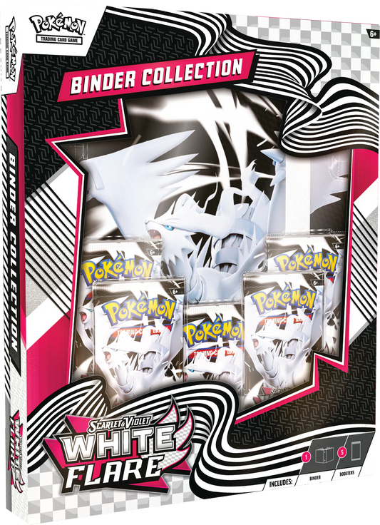 White Flare Binder Collection
