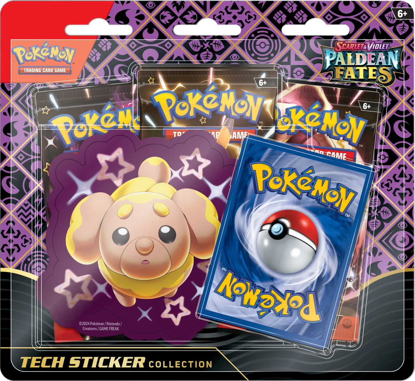 Paldean Fates Tech Sticker Collection – Shiny Fidough