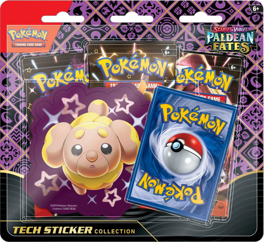 Paldean Fates Tech Sticker Collection – Shiny Fidough