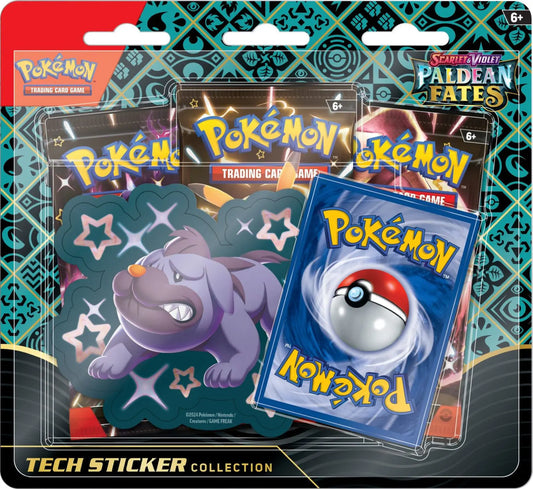 Paldean Fates Tech Sticker Collection – Shiny Maschiff