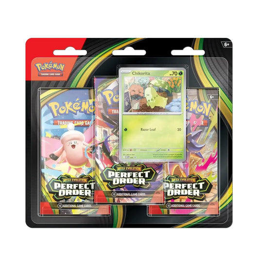 Perfect Order 3 Pack Blister Chikorita