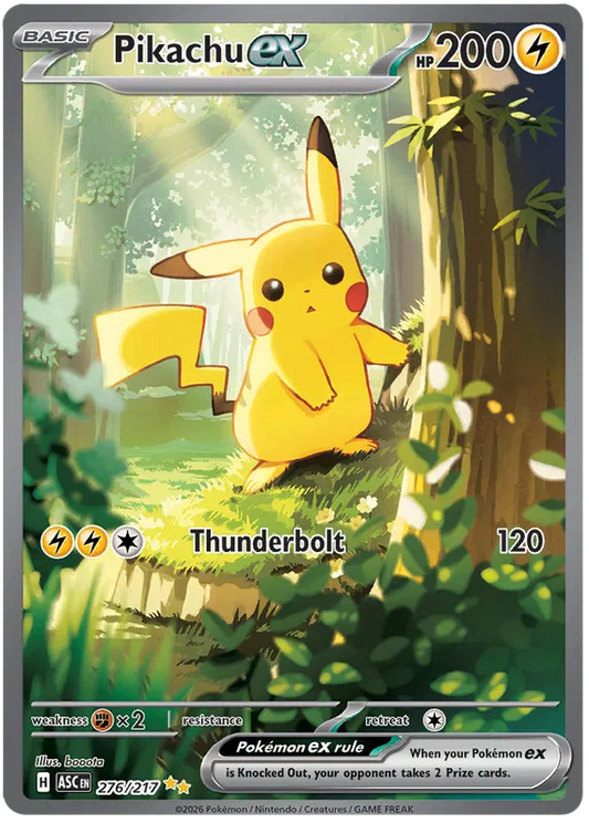 Pikachu ex (ASC 276)