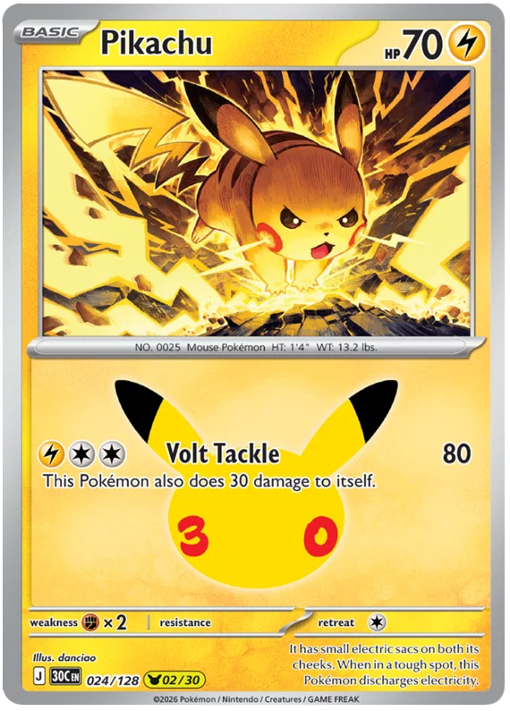Pikachu (30C 024)