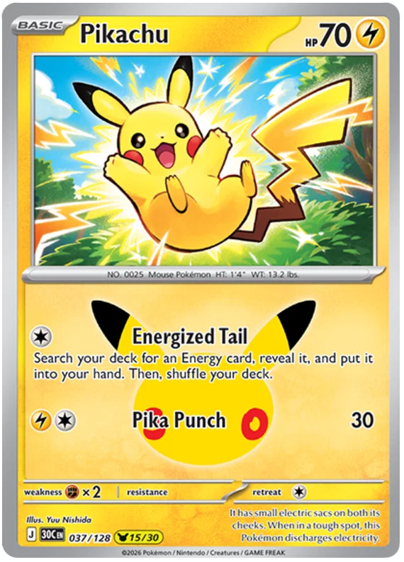 Pikachu (30C 037)