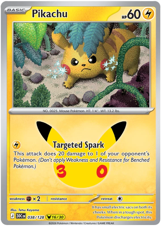 Pikachu (30C 038)