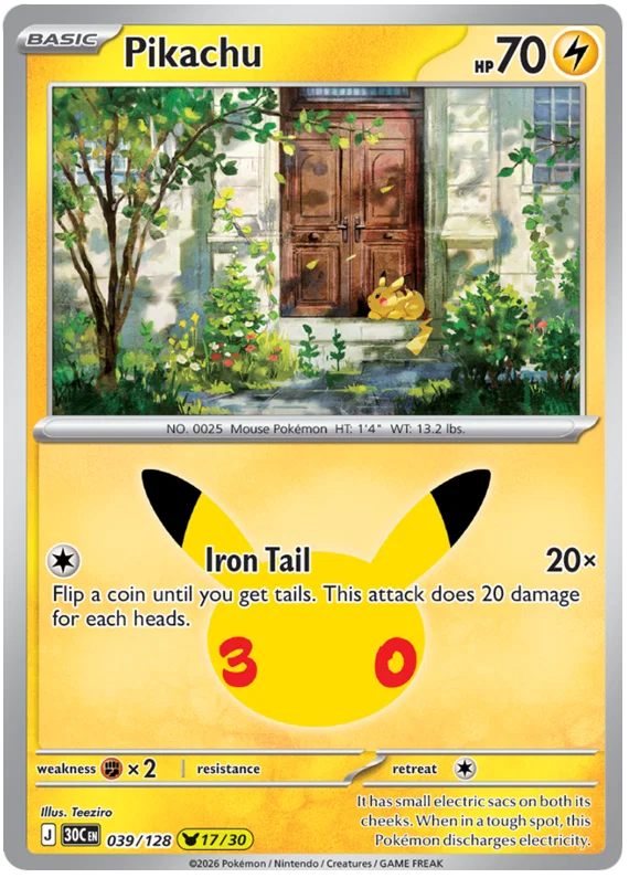 Pikachu (30C 039)
