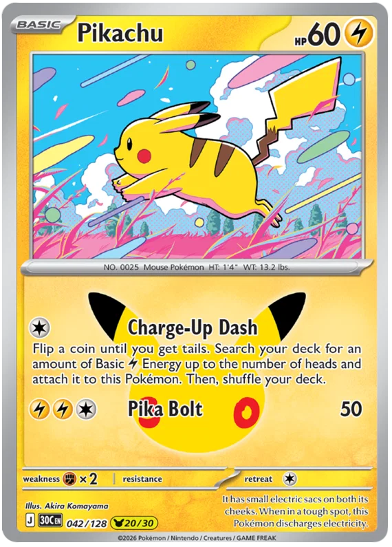 Pikachu (30C 042)