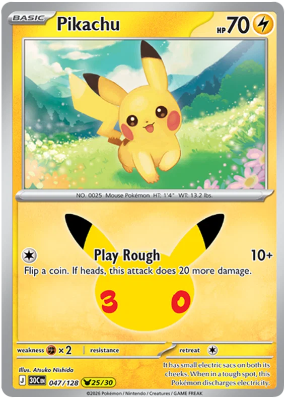 Pikachu (30C 047)