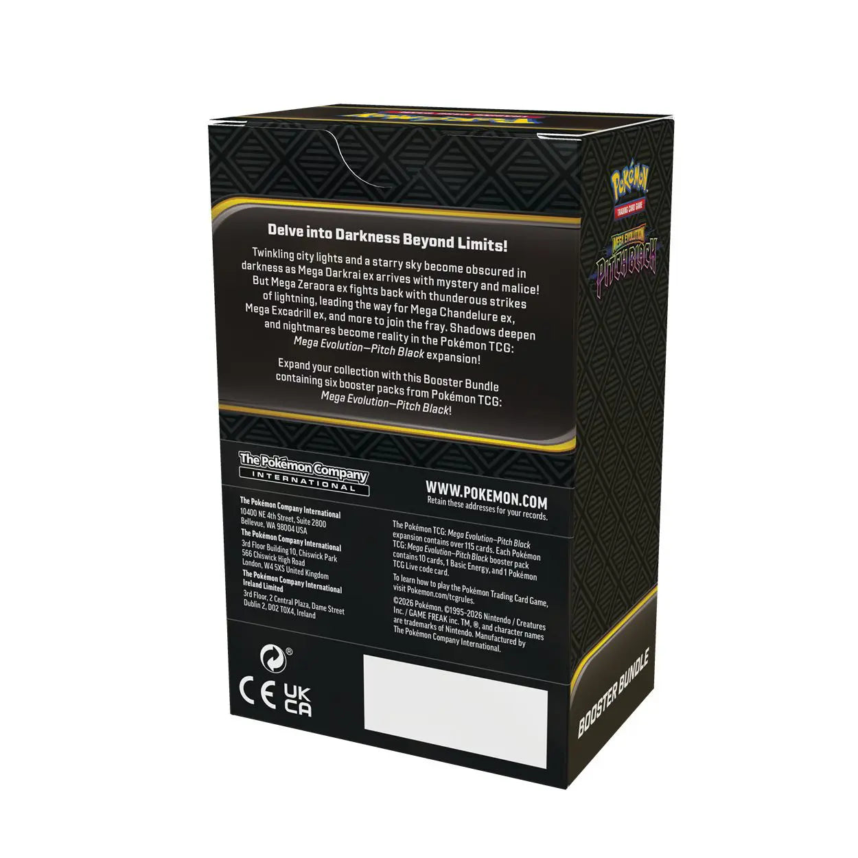 (Pre-order) Pitch Black Booster Bundle