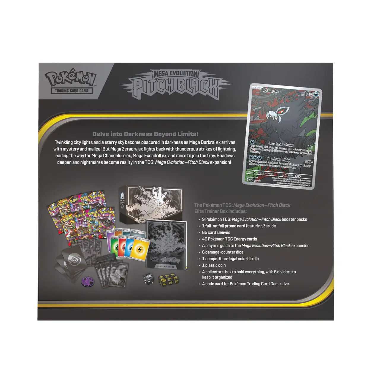 (Pre-order) Pitch Black Elite Trainer Box