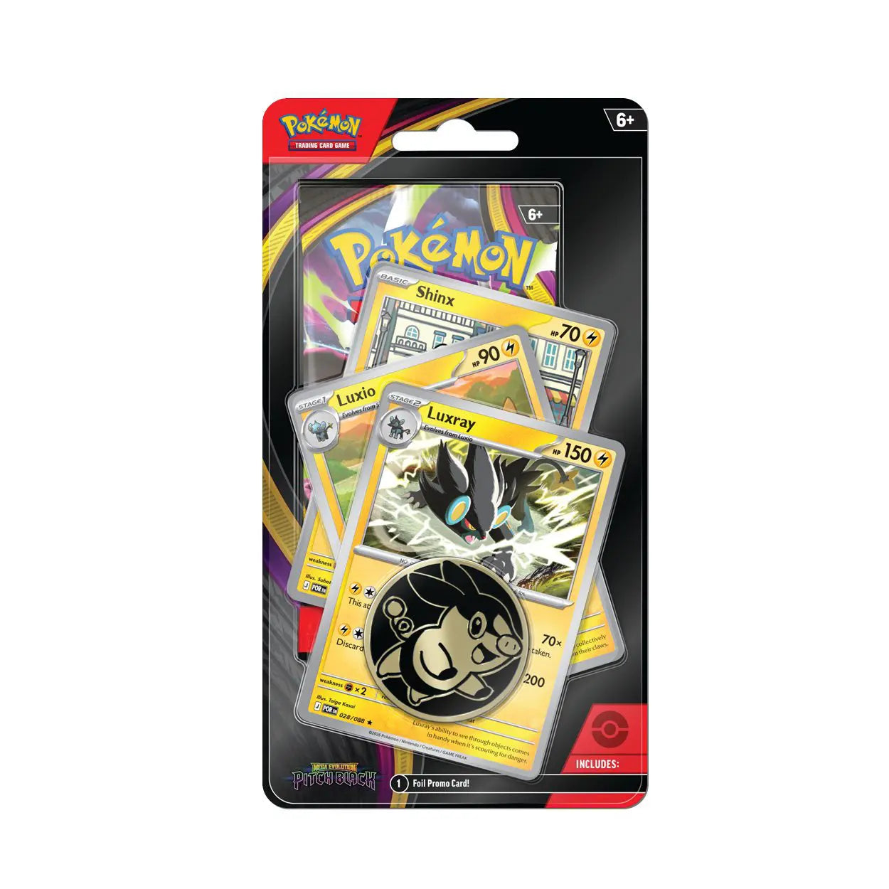 (Pre-order) Pitch Black Premium Checklane Luxray