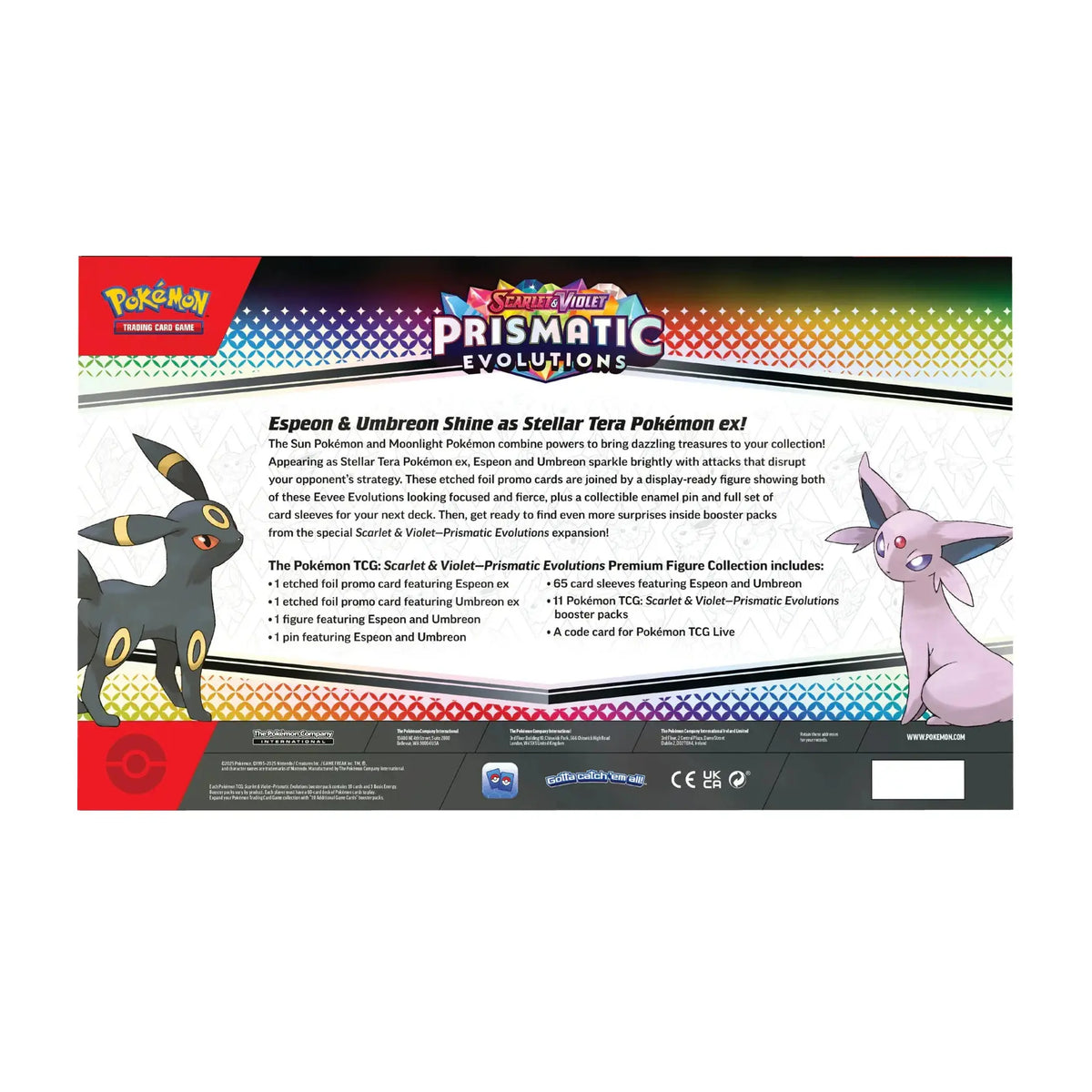 Prismatic Evolution Premium Figure Collection
