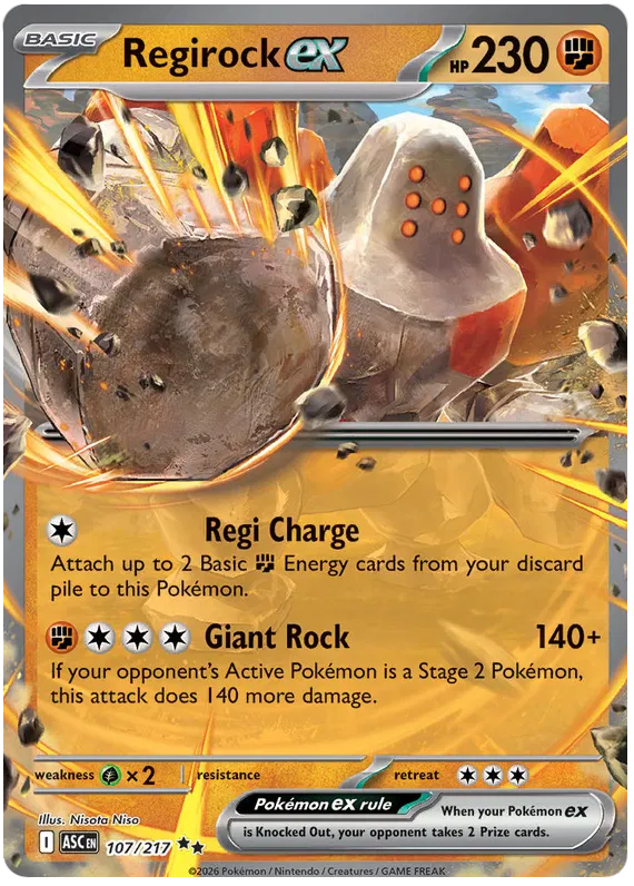 Regirock ex (ASC 107)