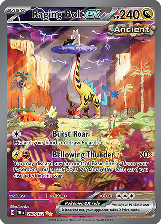 Raging Bolt ex (TEF 208)
