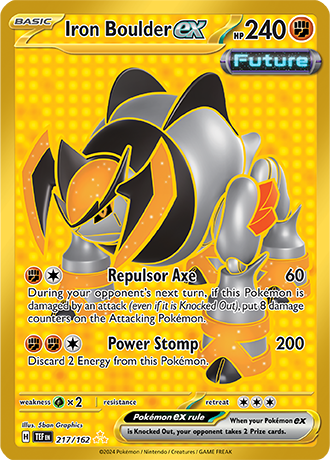 Iron Boulder ex (TEF 217)