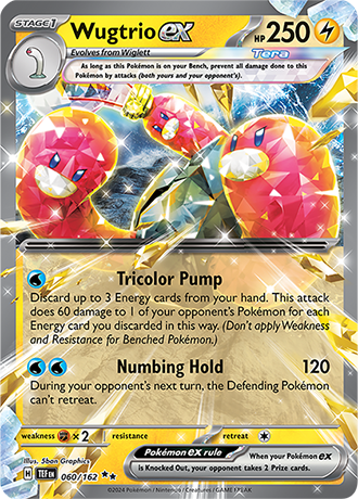 Wugtrio ex (TEF 060)