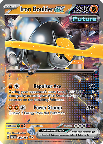 Iron Boulder ex (TEF 099)