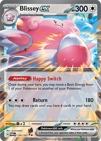 Blissey ex (TWM 134)