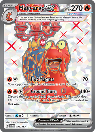 Magcargo ex (TWM 191)